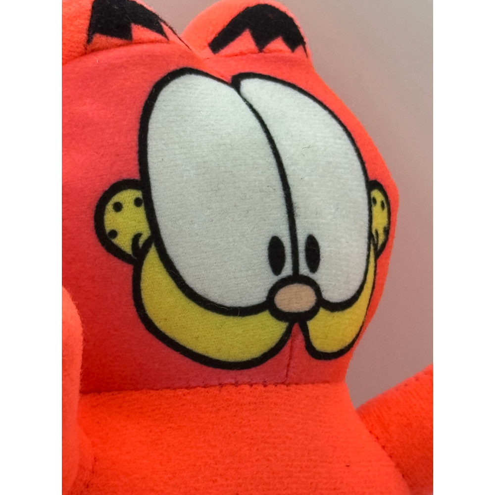 Garfield‎ Plush Toy Neon Orange Black Official - Picture 4 of 6